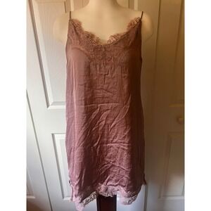 Y2K Satin Lace Slip Dress Forest Fairy Whimsigoth Festival